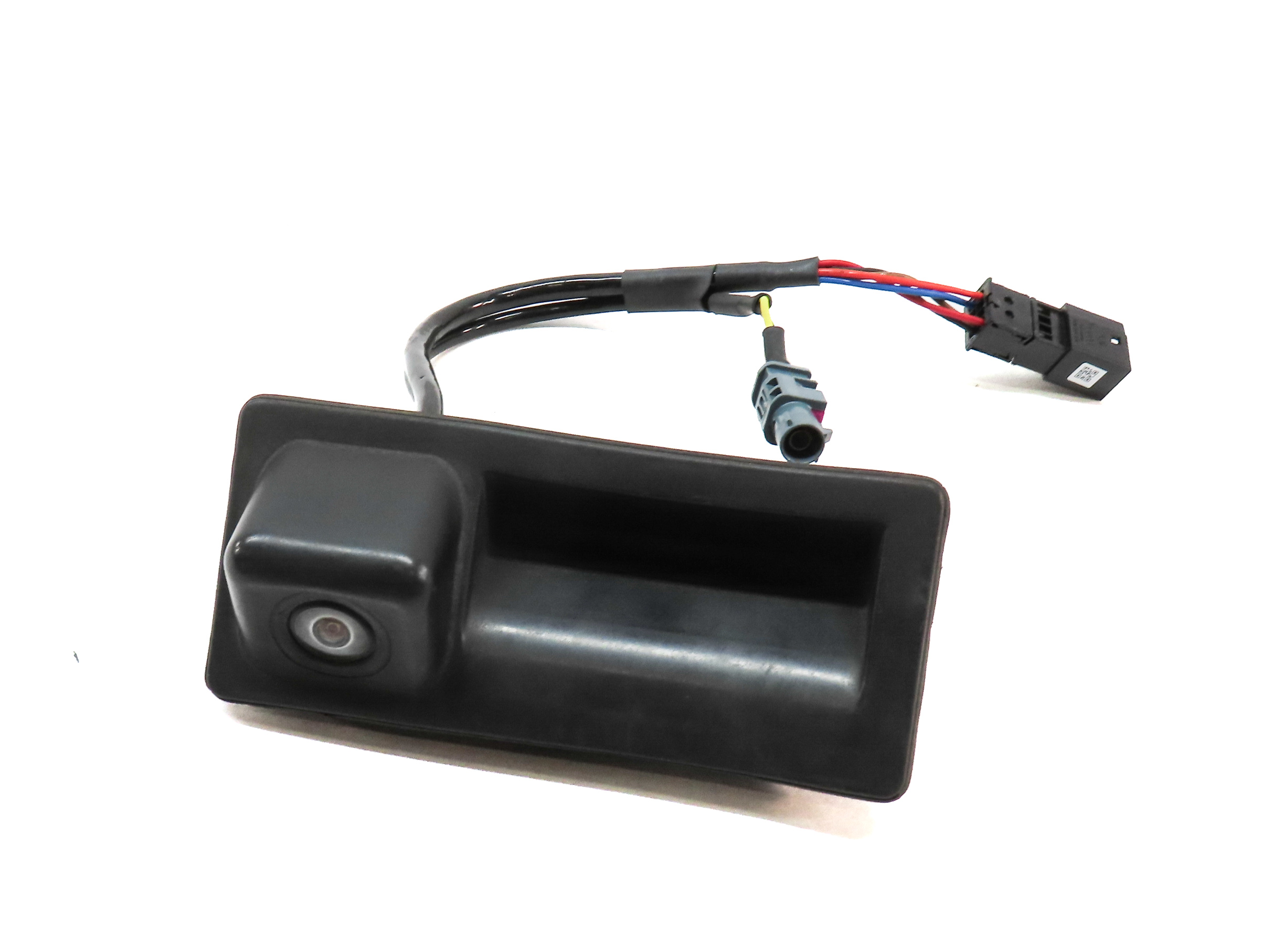 08-17 AUDI A3 S3 A4 S4 A5 S5 A7 Q5 (B8 8K 8T 8R 8V) REAR TRUNK HANDLE w/ CAMERA — exact item pictured